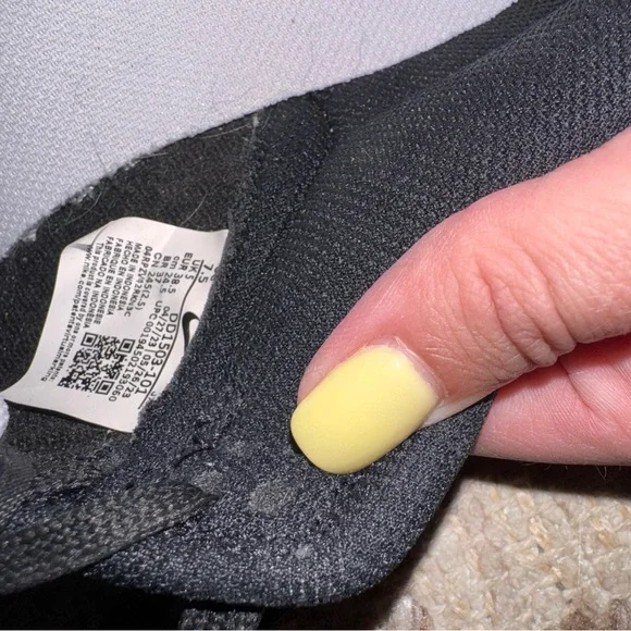 Nike Dunk Low Sneakers Black and White - Picture 7 of 8